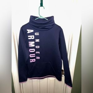 Women’s Under Armour Cool Gear sweat shirt with big collar